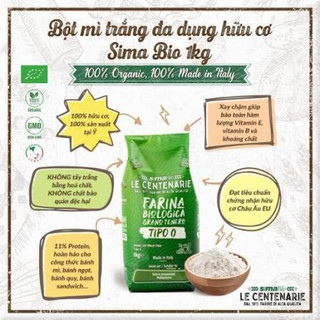 Bột mì trắng đa dụng hữu cơ T55 Markal/ Le Centenarie 1kg
