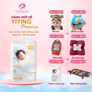  Tã YiYing Premium Bỉm YiYing Premium phiên bản nâng cấp siêu thấm hút thoáng khí mềm mại cho bé 
