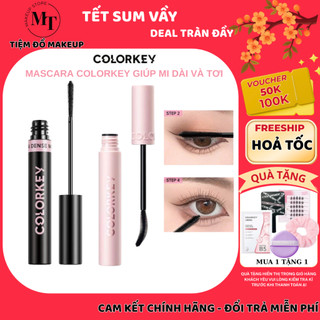  Chuốt mi mascara COLORKEY Giúp Mi Dài Và Tơi lâu trôi không lem không vón cục  | MT MAKEUP STORE 