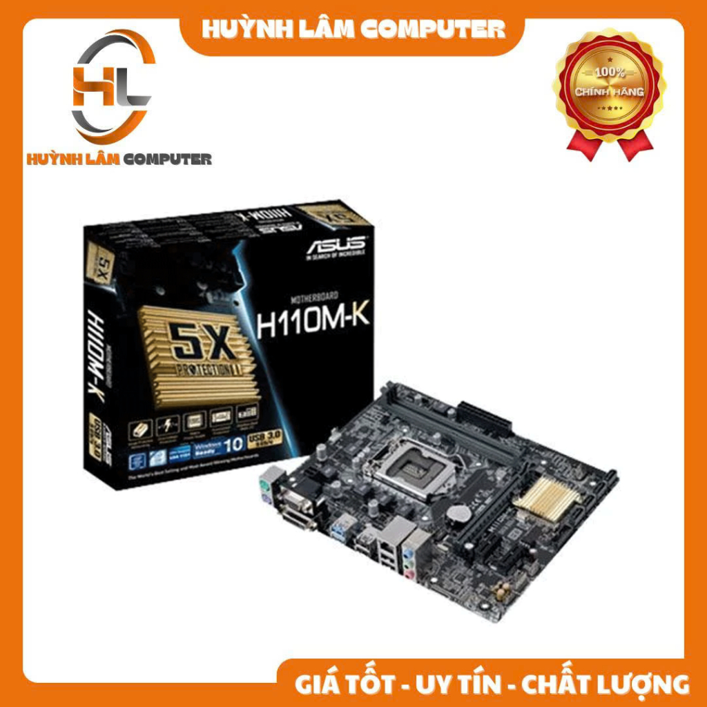 Main ASUS H110M-K - Chính hãng phân phối