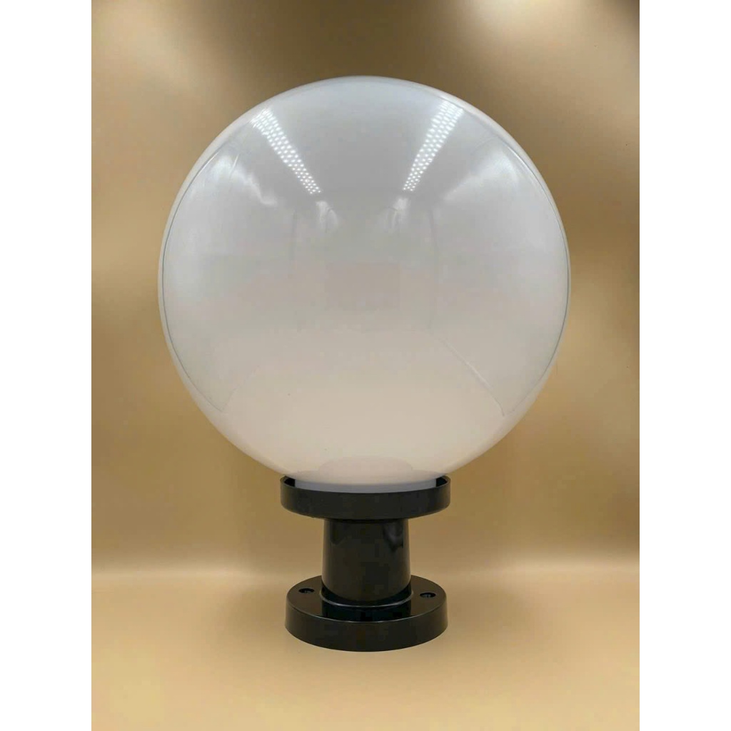Đèn trụ cổng trắng đục D300, D400