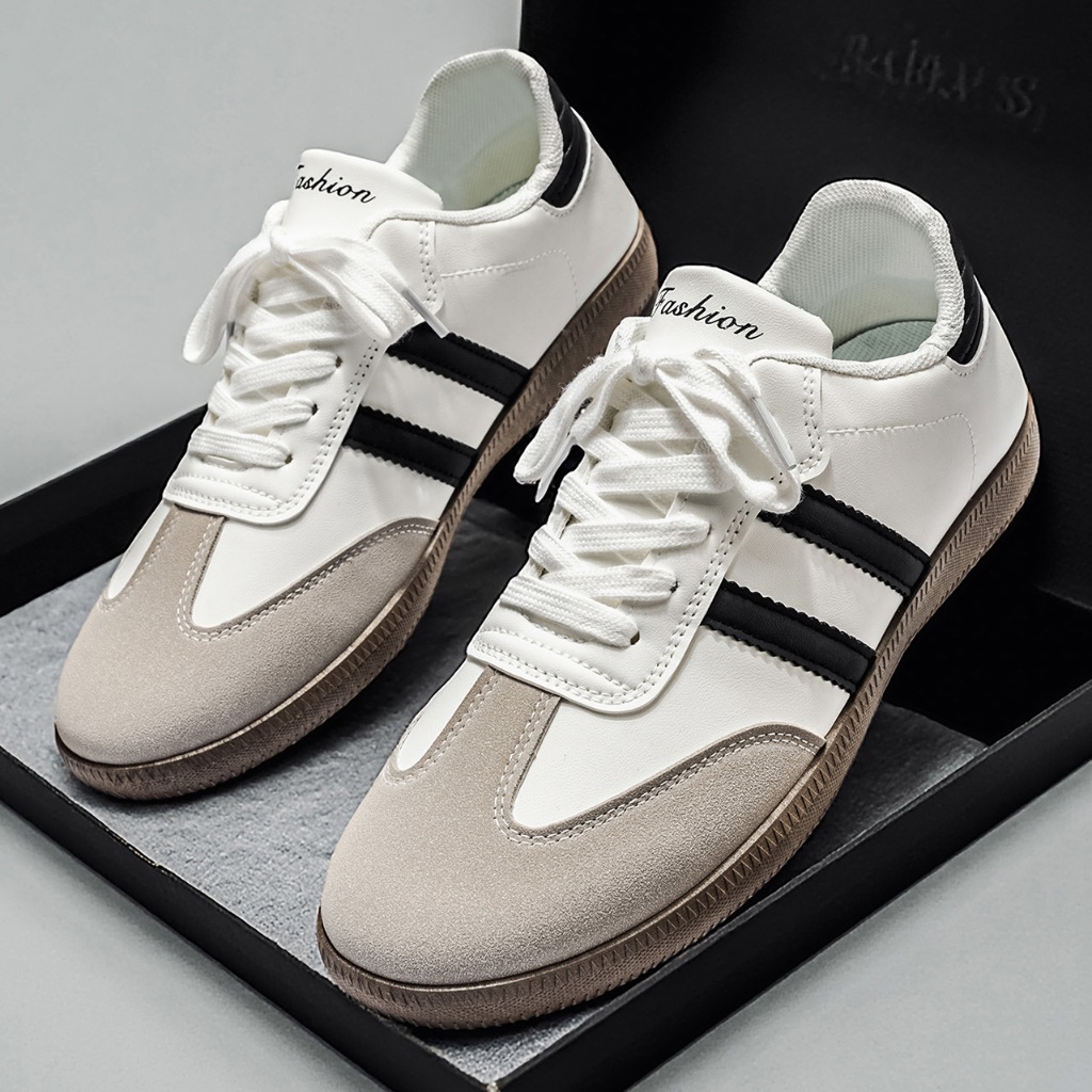 Giày Sneaker nam LAKINTA giày thể thao basic đơn giản dễ phối đồ GA62