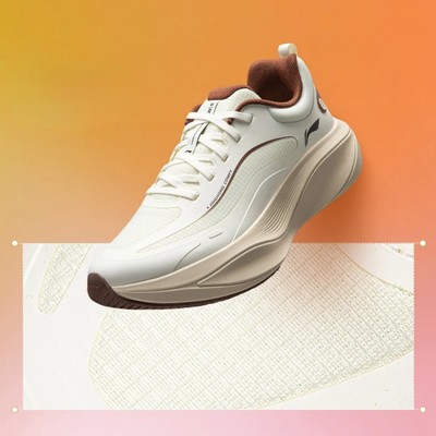 Giày Chạy Bộ Thể Thao Nữ Li-Ning Jinghong Comfy ARHV024-11V