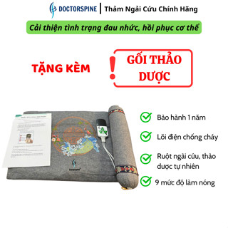   LINK MỚI+CÓ VOUCHER  THẢM NGẢI CỨU ĐÔNG Y CHUẨN CHÍNH HÃNG DOCTORSPINE 