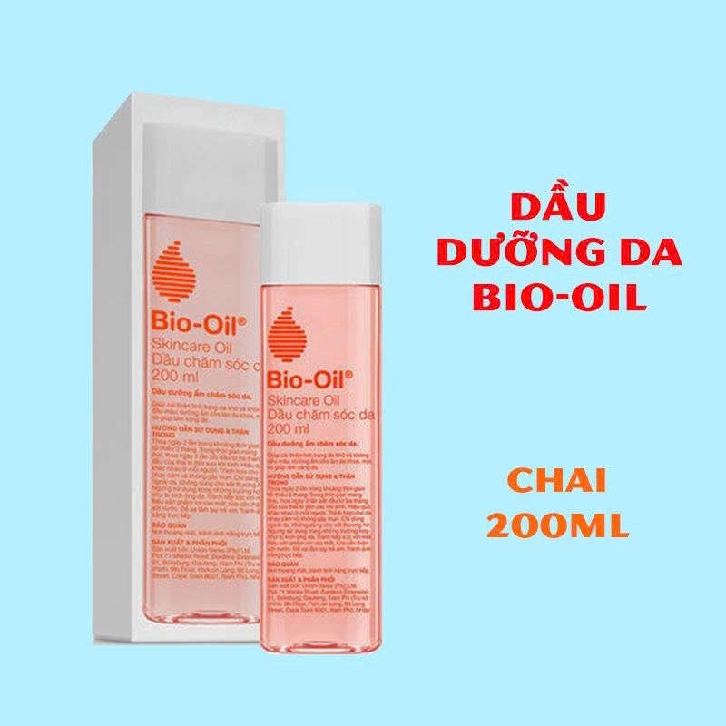 Dầu dưỡng da giảm rạn, ngừa thâm, làm mờ sẹo Bio oil 200ml
