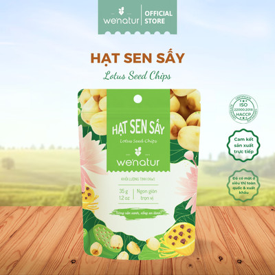 Hạt Sen Sấy we'natur 35G [Bao bì mới]