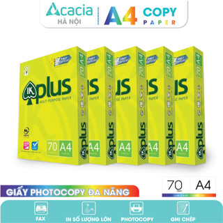 Giấy A4 IK Plus hàng chính hãng định lượng 70gsm