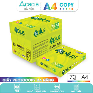 Giấy A4 IK Plus hàng chính hãng định lượng 70gsm