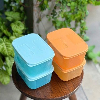  Bộ hộp trữ đông 650ml màu sắc rainbow Tupperware chính hãng 