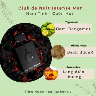 {Chính Hãng} Nước Hoa 𝐂𝐥𝐮𝐛 𝐝𝐞 𝐍𝐮𝐢𝐭 𝐈𝐧𝐭𝐞𝐧𝐬𝐞 𝐌𝐚𝐧