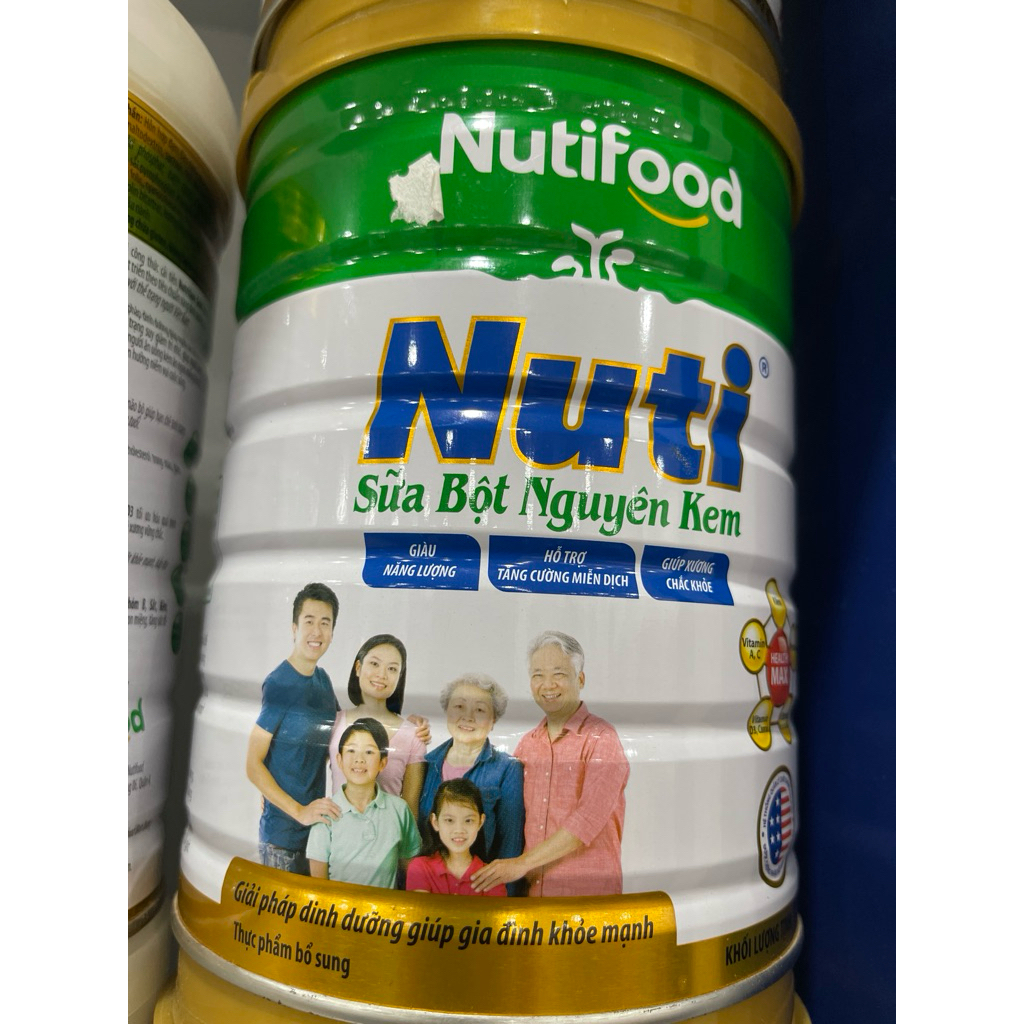Sữa bột nguyên kem Nutifood