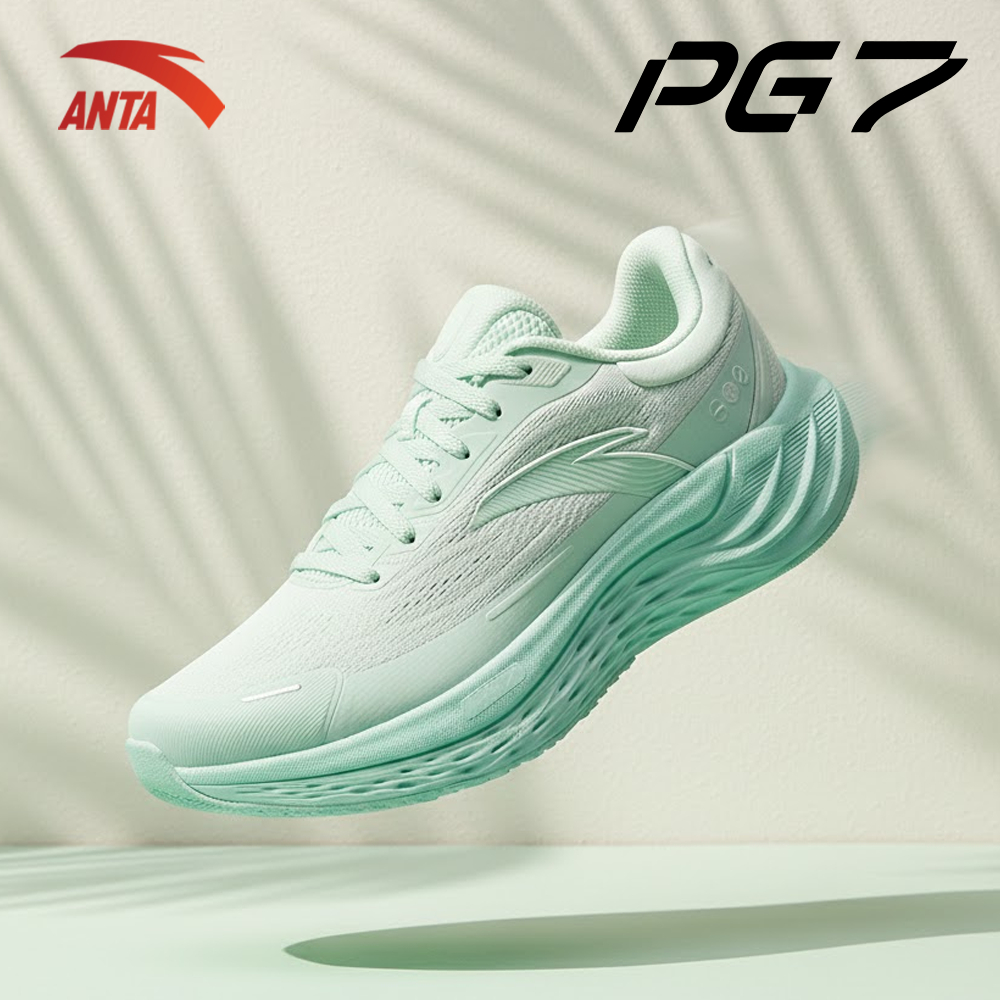 ANTA  Nữ Giày chạy bộ PG7 thể thao 1225E5546R êm thoáng khi đế cao 5cm
