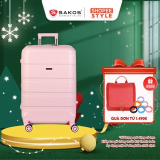  Vali Kéo Nhựa Du Lịch SAKOS  AVENIR Z24 - Size M  24inch   Ký Gửi - Khóa TSA - Nhựa PC 