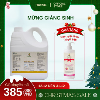    Tặng nước giặt đồ lót 500ml  Fuwa3e - Nước Rửa Chén Hương Dứa 3.8 Lít - Nước rửa chén sinh học được lên men từ dứa 