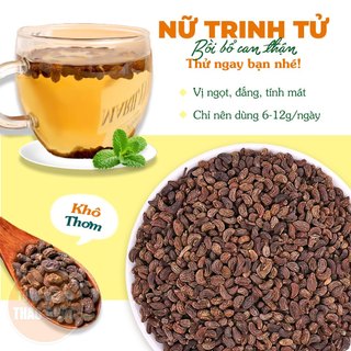 Nữ trinh tử khô 100g, hạt nữ trinh tử, hạt đẹp, thơm, sạch, dùng pha trà