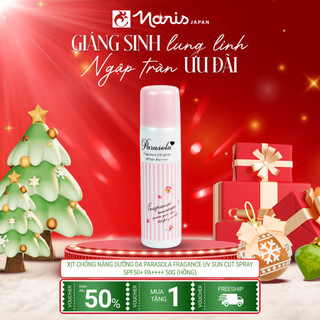  Xịt Chống Nắng Dưỡng Sáng Da Naris Parasola Fragrance UV Spray SPF50+ PA++++ 90g 