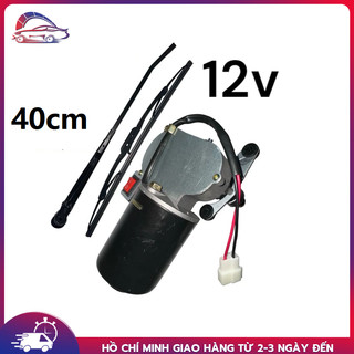 Bộ củ cần gạt mưa 12v  xe ba gác xe 5 tạ (gồm 3 món như hình) củ gạt mưa máy cẩu máy xúc lật