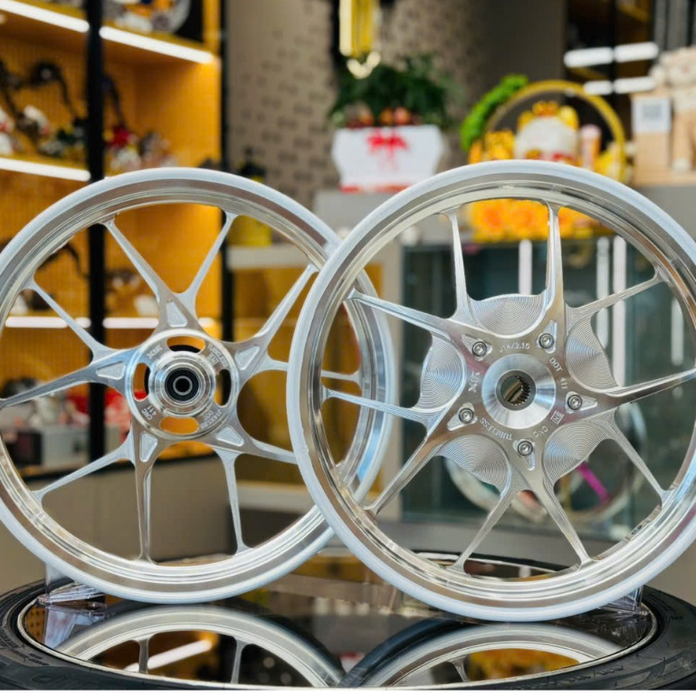 Mâm X1R CNC Xương Cá 533 Vario Vario125 Vario150 Click Vision Ab125 Ab150 AB160 abs - Mâm 10cây x1r 