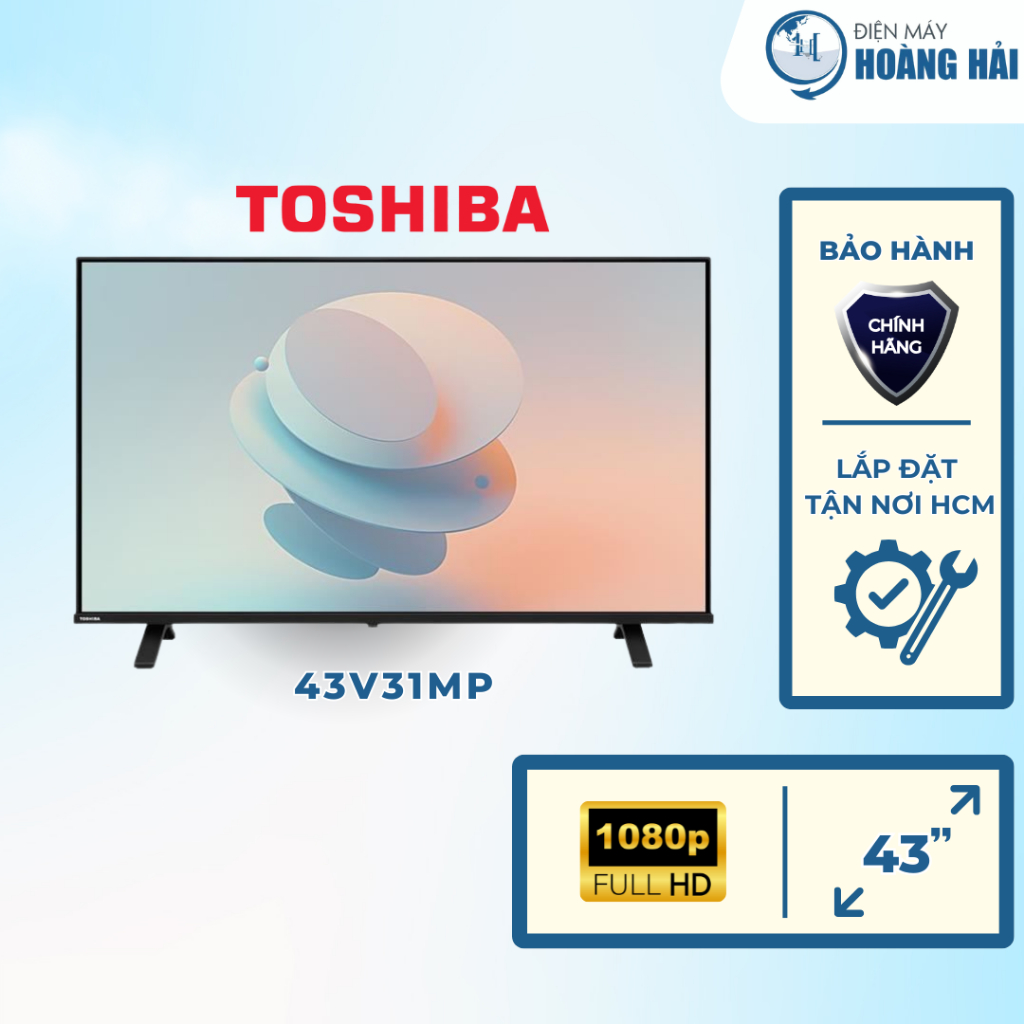 43V31MP | Smart Tivi Toshiba FHD 43 inch 43V31MP - Hàng chính hãng