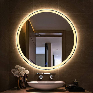 Gương Tròn LED Cảm Ứng Đường Kính 40cm Treo Tường guongdecorhn, Phù Hợp Bàn Trang Điểm & Nhà Tắm Nhỏ