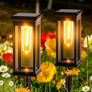 Đèn vonfram năng lượng mặt trời ngoài trời  chống nước IP65, đèn ngoài trời bền lâu cho sân vườn, lối đi, cảnh quan