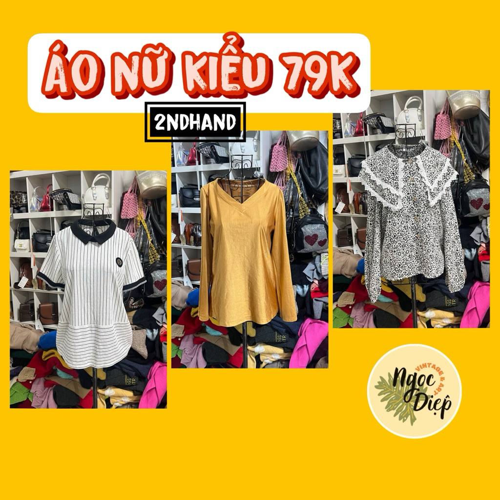 [2ndhand] ÁO NỮ NHIỀU KIỀU hàng thùng/ hàng thanh lý XẢ ĐỒNG GIÁ 79k - HÀNG SI TUYỂN