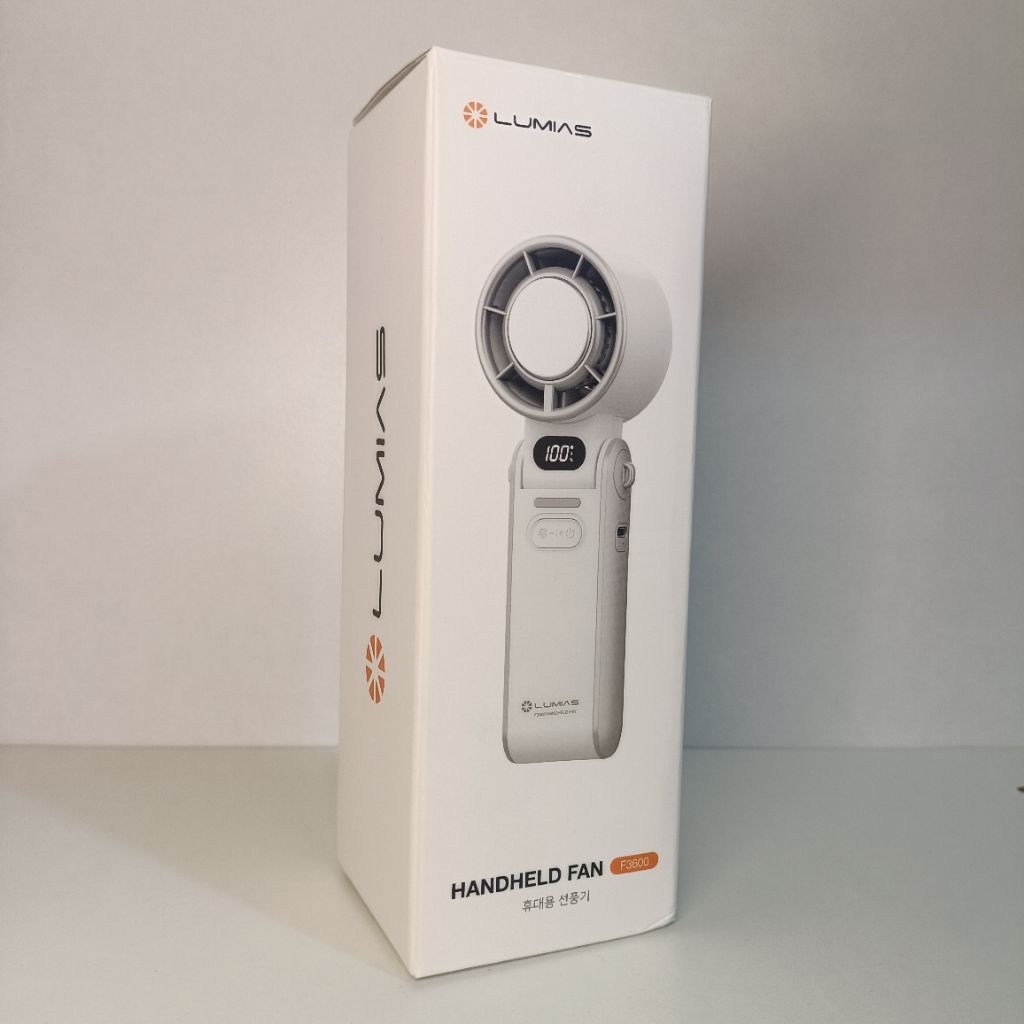 Quạt cầm tay mini Lumias F3600-7.5W, 3600mAh