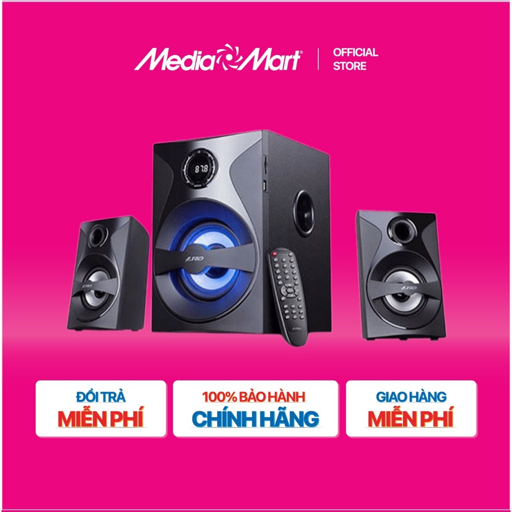 [MEDIAMART] - Loa máy tính Bluetooth Fenda F380X/2.1, có điều khiển - FREESHIP,Bảo hànhchínhhãng