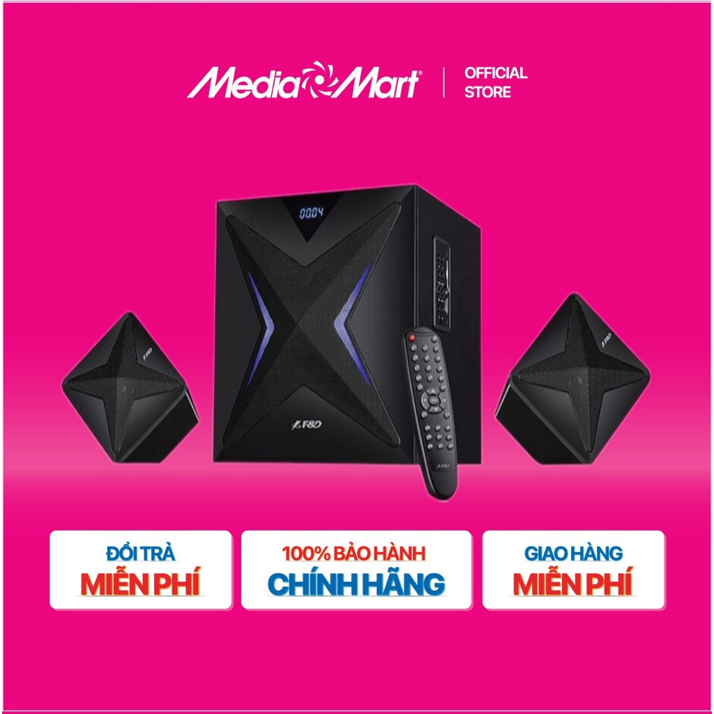 [MEDIAMART] - Loa máy tính Fenda F550X (USB/thẻ nhớ/Bluetooth/điều khiển) - FREESHIP,Bảohànhchínhhãn