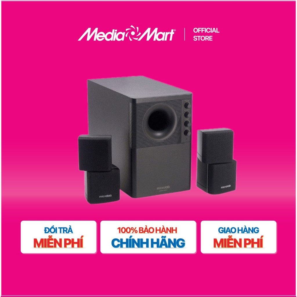 [MEDIAMART] - Loa máy tính Microlab X2/2.1 - FREESHIP,Bảohànhchínhhãng