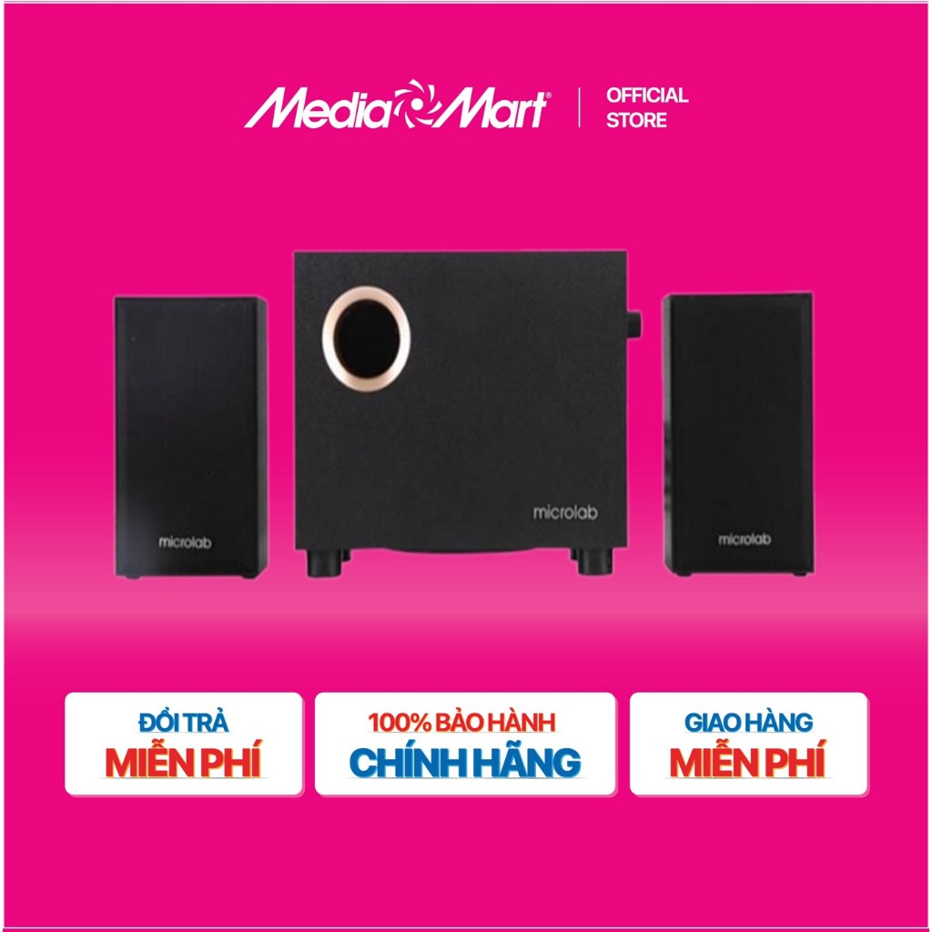 [MEDIAMART] - Loa máy tính Microlab M105/2.1 - FREESHIP,Bảohànhchínhhãng