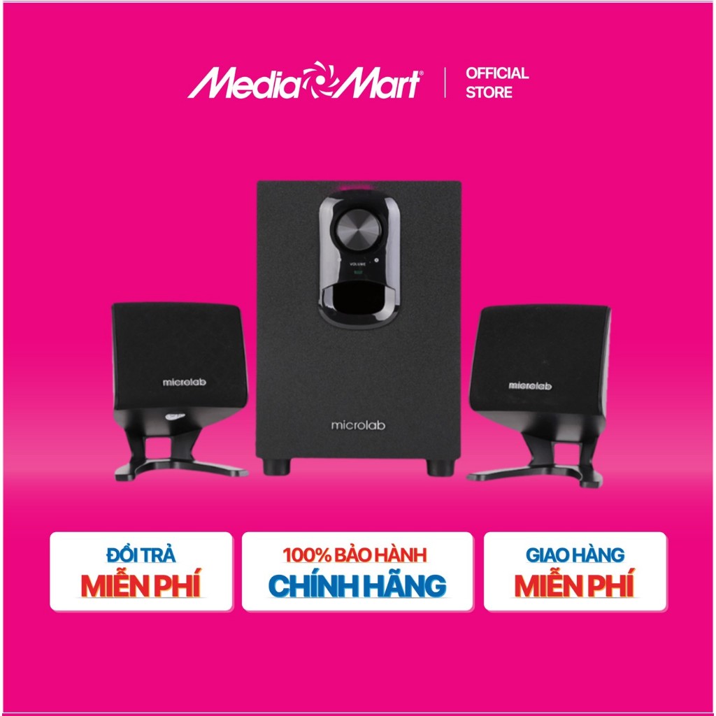[MEDIAMART] - Loa máy tính Microlab M108 - 2.1 - FREESHIP,Bảo hànhchínhhãng