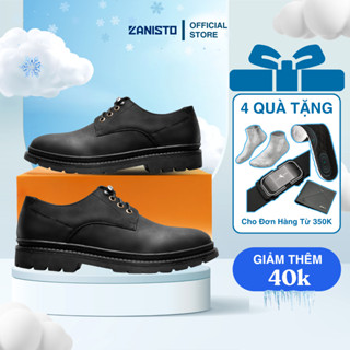  Giày Da Nam Doctor CS311 ZANISTO Da Microfiber Cao Cấp Đế Cao Su Non Tăng Chiều Cao 3,5cm Đi Êm Dễ Phối Đồ 