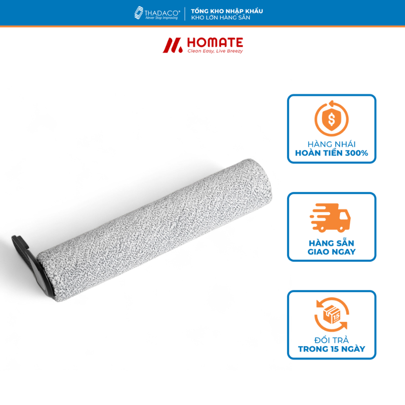 Chổi Cuốn Mềm Dùng Cho Máy Hút BụI - Lau Nhà Homate M250DW