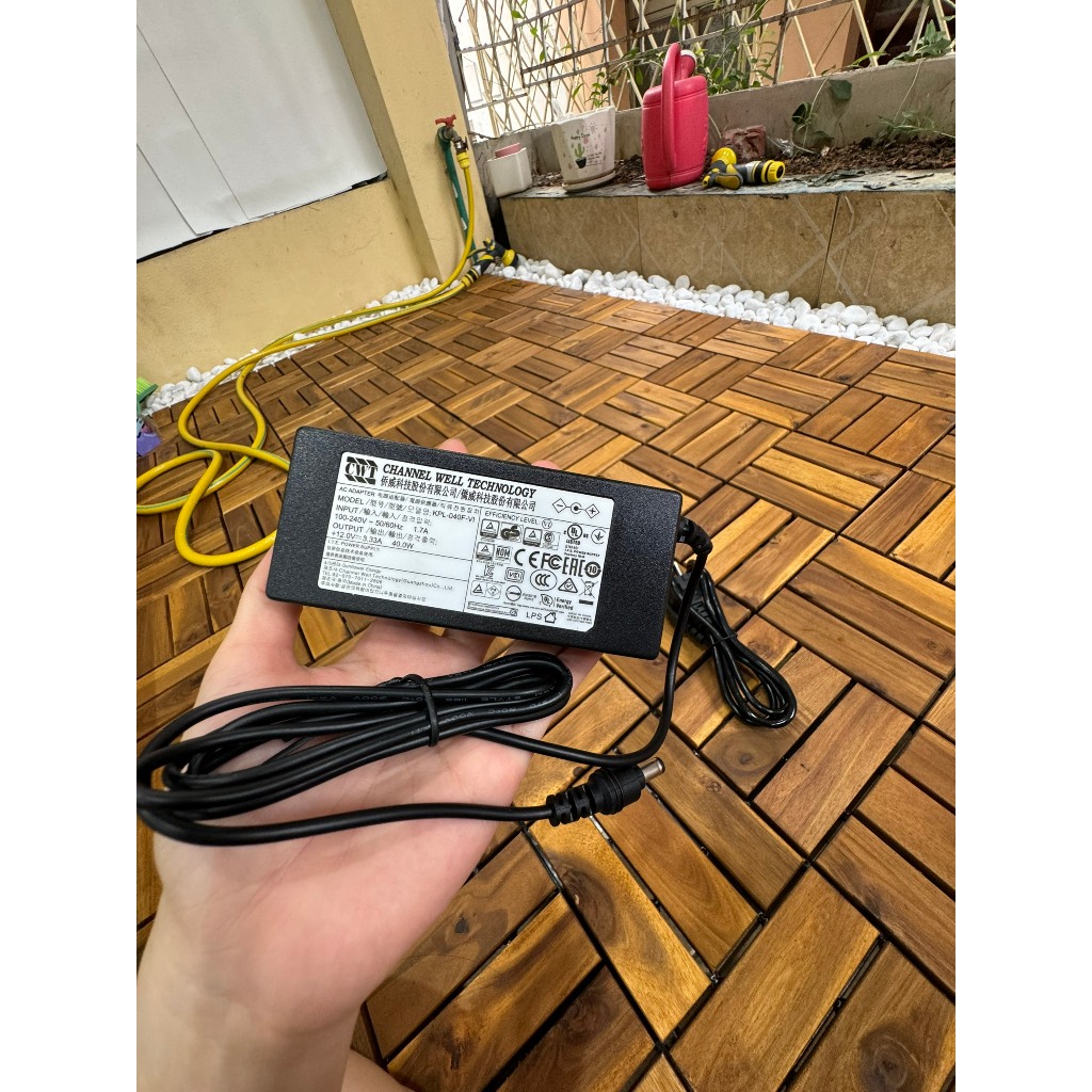 🔌 Adapter Nguồn 12V – 3.33A | Chân 5.5mm | Loại Tốt – Ổn Định – Bền Bỉ