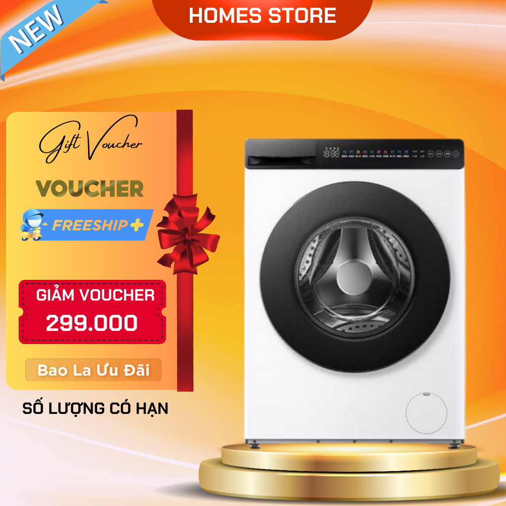 Máy Giặt Mijia MJ106 Giặt 10kg, Diệt Khuẩn Bằng Hơi Nước Nóng - Kết Nối App