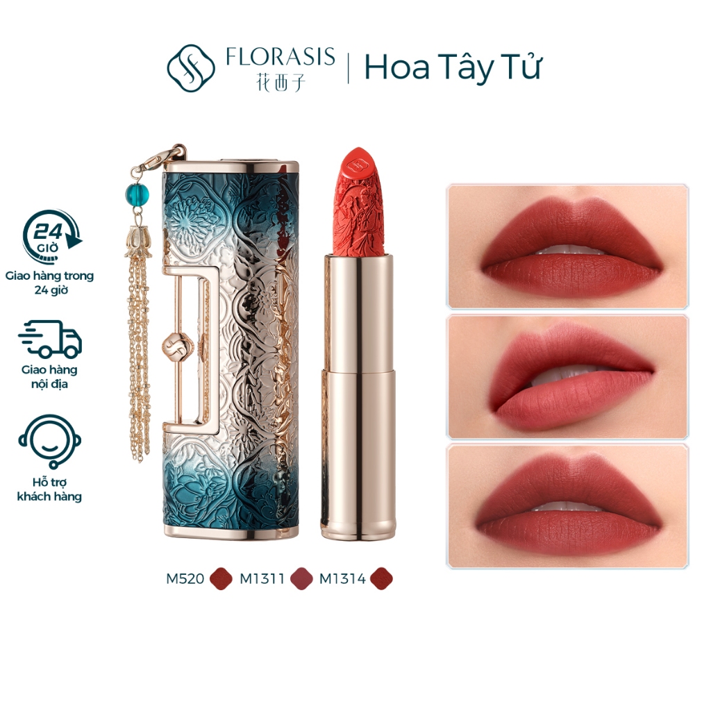 【KOL Livestream】Florasis Son Môi Khóa Đồng Tâm