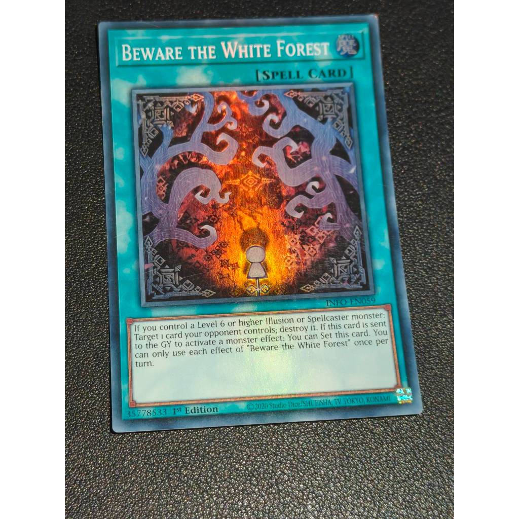 Beware the White Forest - INFO-EN059 - Super Rare