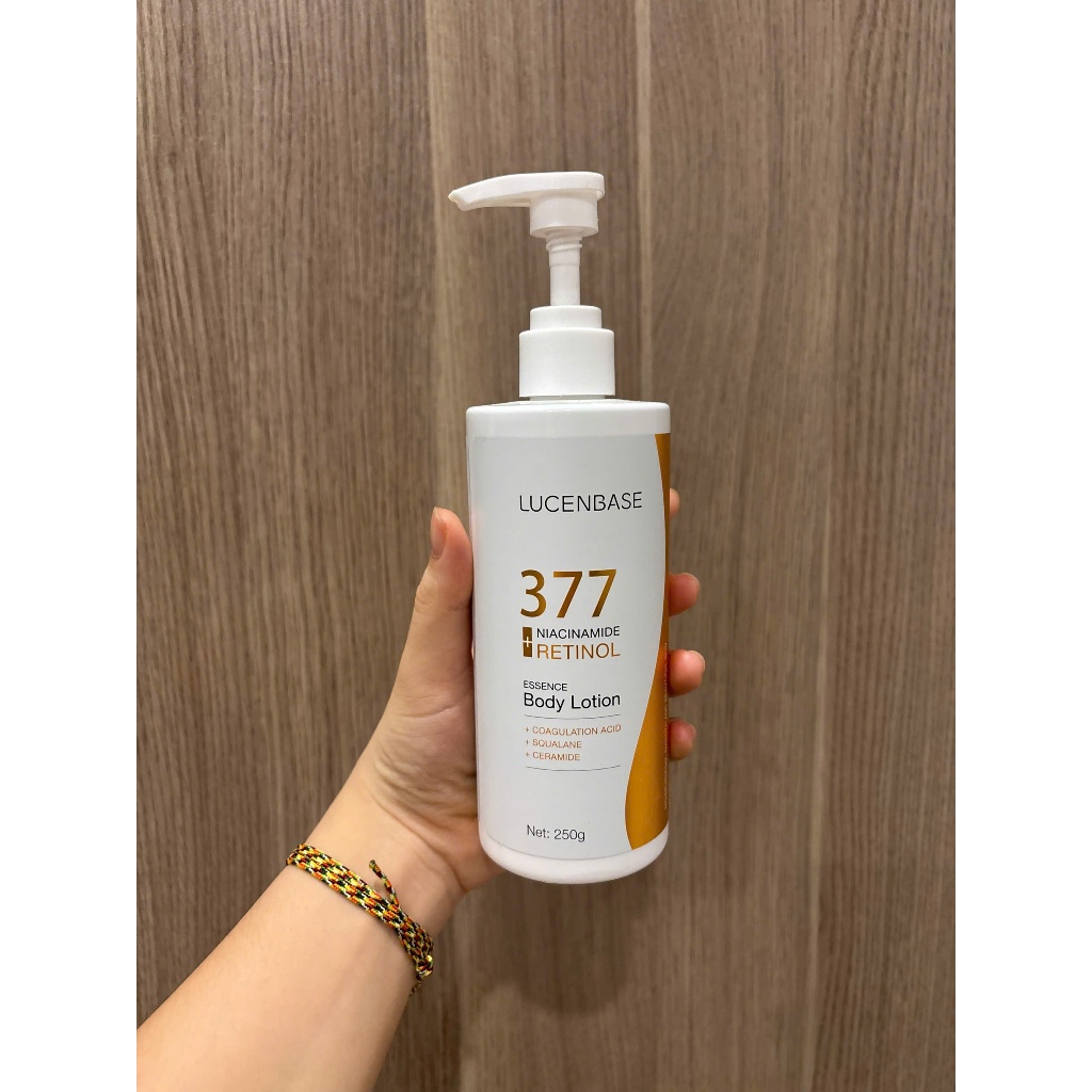 Sữa Dưỡng Thể LUCENBASE 377 Hỗ Trợ Làm Sáng Da 250g