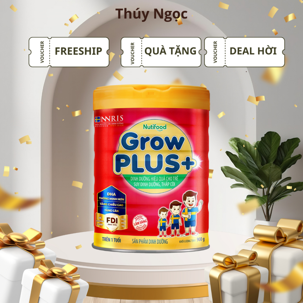 Sữa Nutifood Grow PLUS+ đỏ