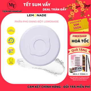  Phấn phủ kiềm dầu Lemonade thuần chay chống nắng Supermatte No Makeup Loose Powder | MT MAKEUP STORE 