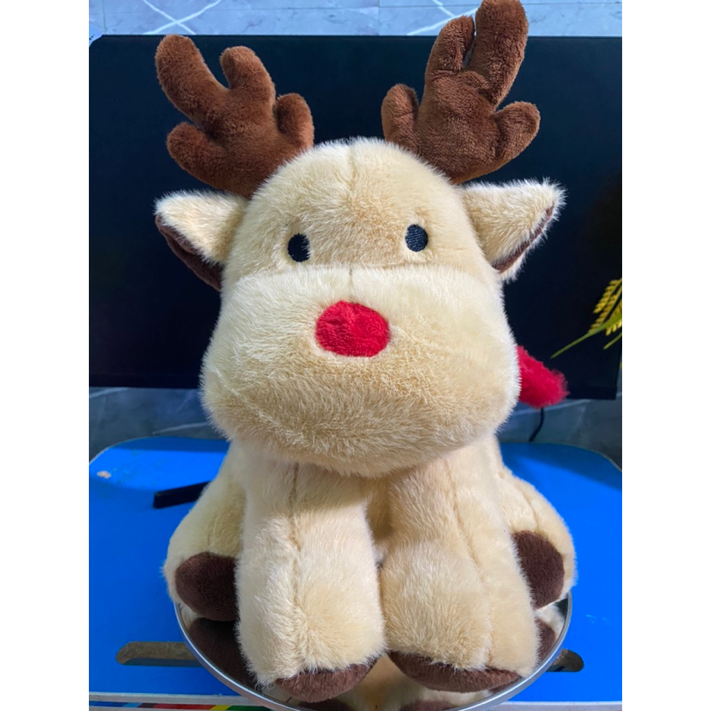 Gấu Bông Tuần Lộc Jollibee Dễ Thương