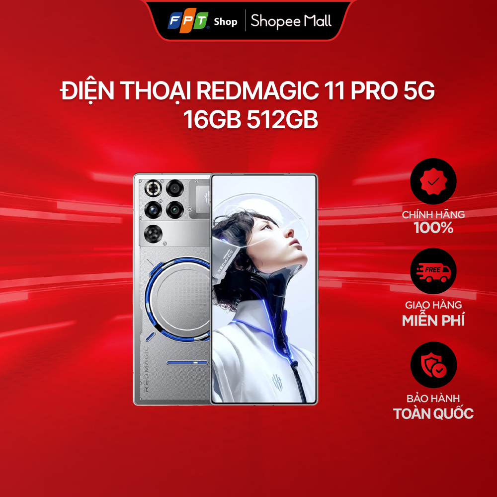 Điện thoại RedMagic 11 Pro 5G 16GB 512GB