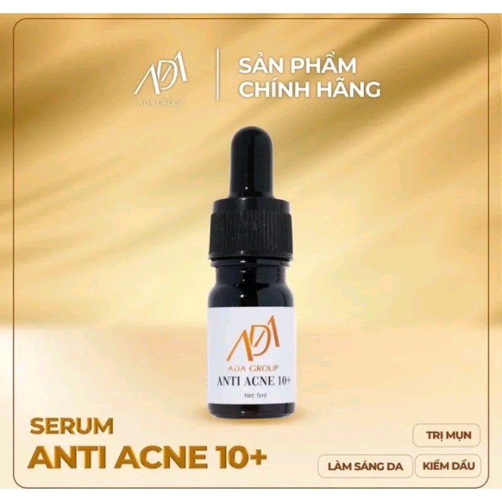 ADA serum giảm mụn 10+, ada sạch mụn sáng da kiềm dầu thu nhỏ lỗ chân lông