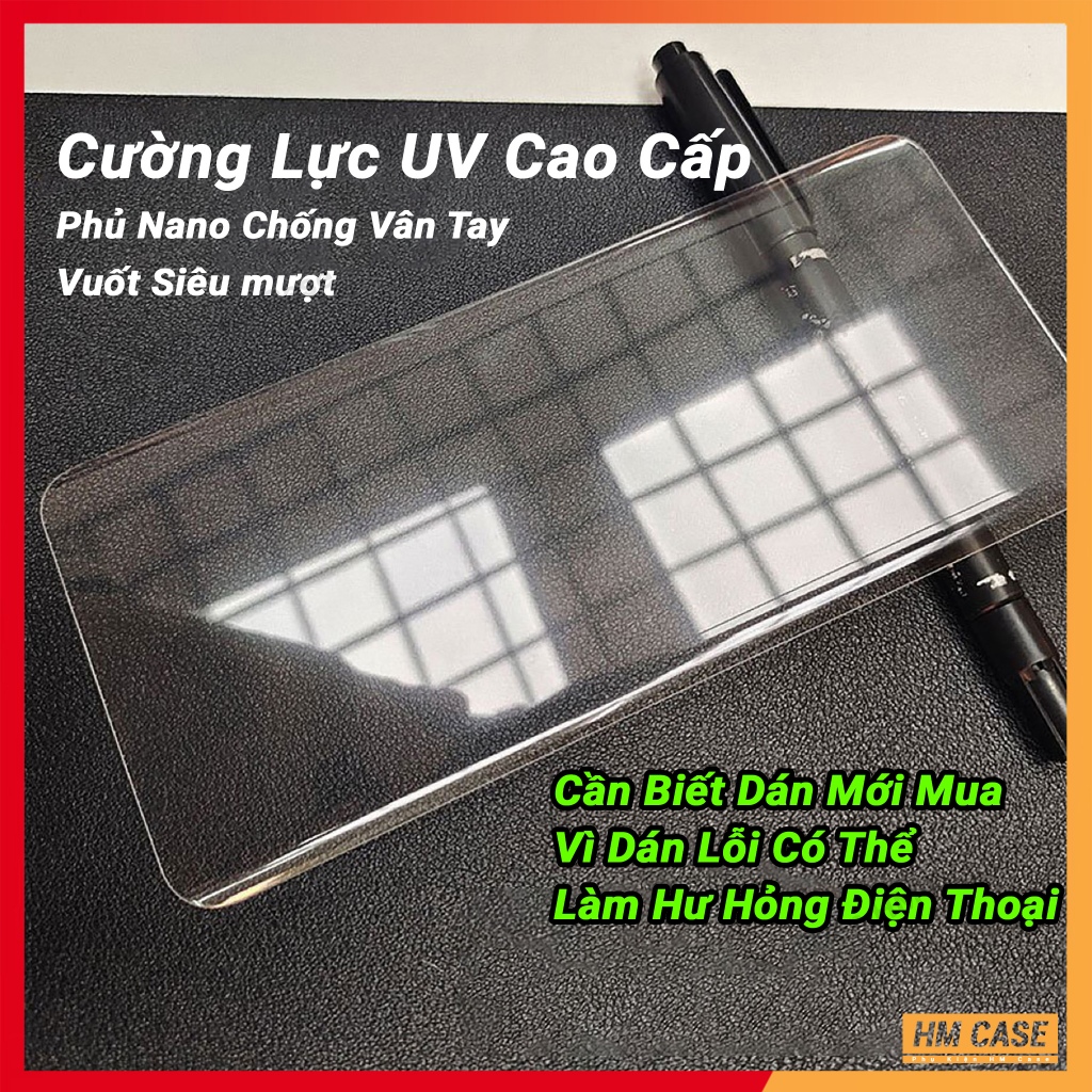 Kính Cường Lực UV Cho Vivo X200 Pro X200 X100SPro X100 Pro X100 X100 Ultra Trong Suốt Không Viền Bảo