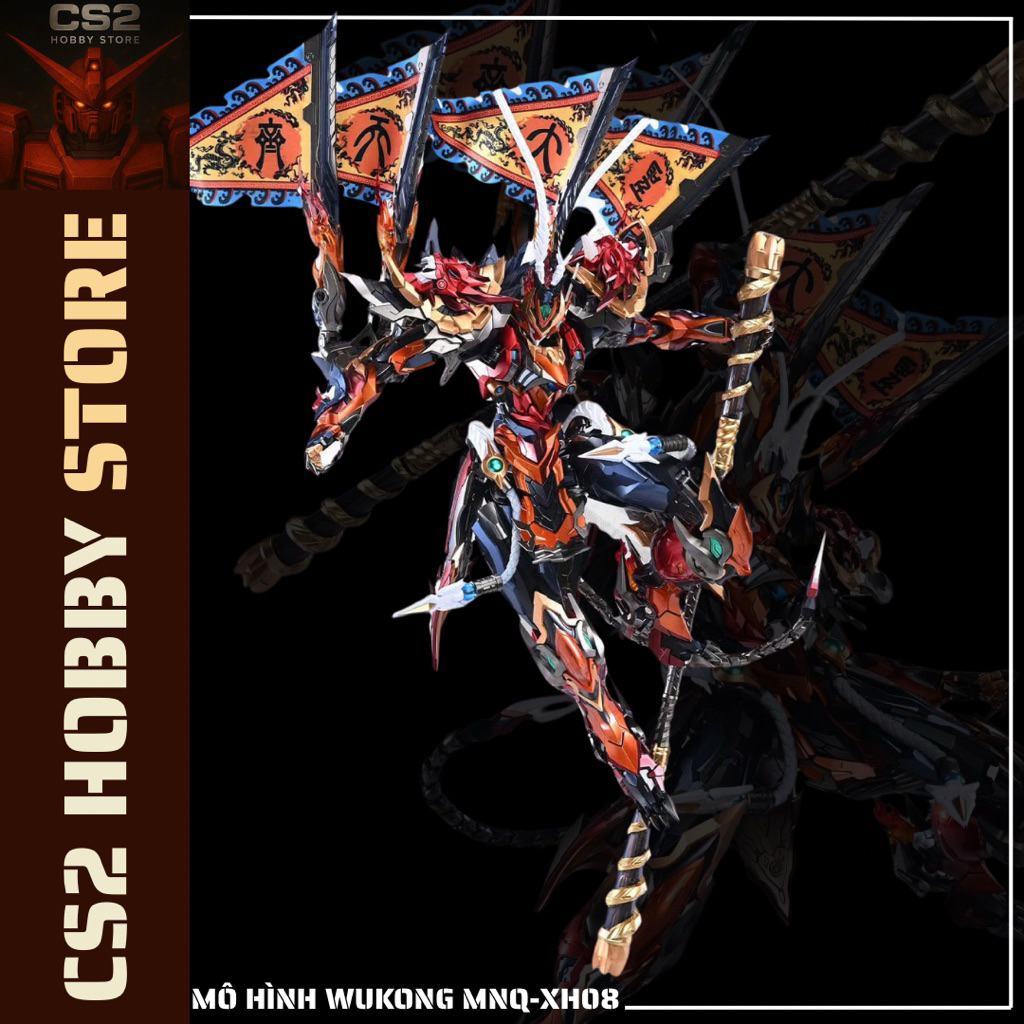 (Sẵn Hàng) Mô hình ráp sẵn MNQ-XH08 Wukong ( Ngộ Không )