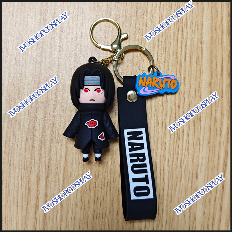 Móc khóa itachi anime naruto móc khóa thời trang túi xách ba lo, móc chìa khóa xe máy, xe hơi phù hợ