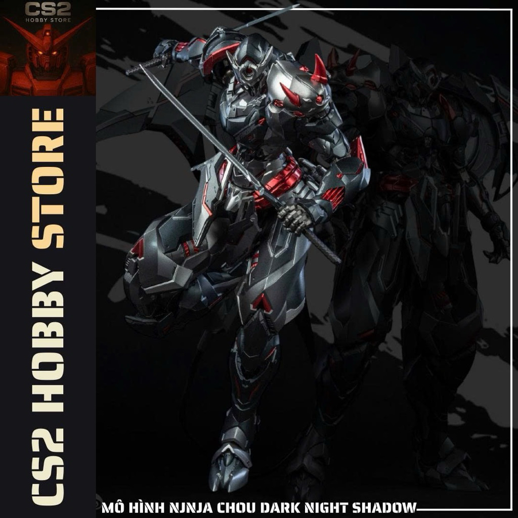 (Sẵn Hàng) Mô hình lắp sẵn Ninja Chou Dark Night Shadow