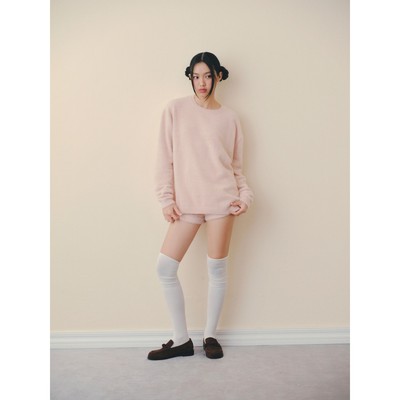 Áo len OLV lông dáng rộng ngọt ngào trẻ trung Knit Oversized Sweater nhiều màu phù hợp đi chơi