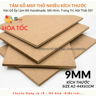    HỎA TỐC HCM   Tấm Gỗ MDF Thô Nhiều Kích Thước – Ván Gỗ Ép Làm Đồ Handmade Mô Hình 